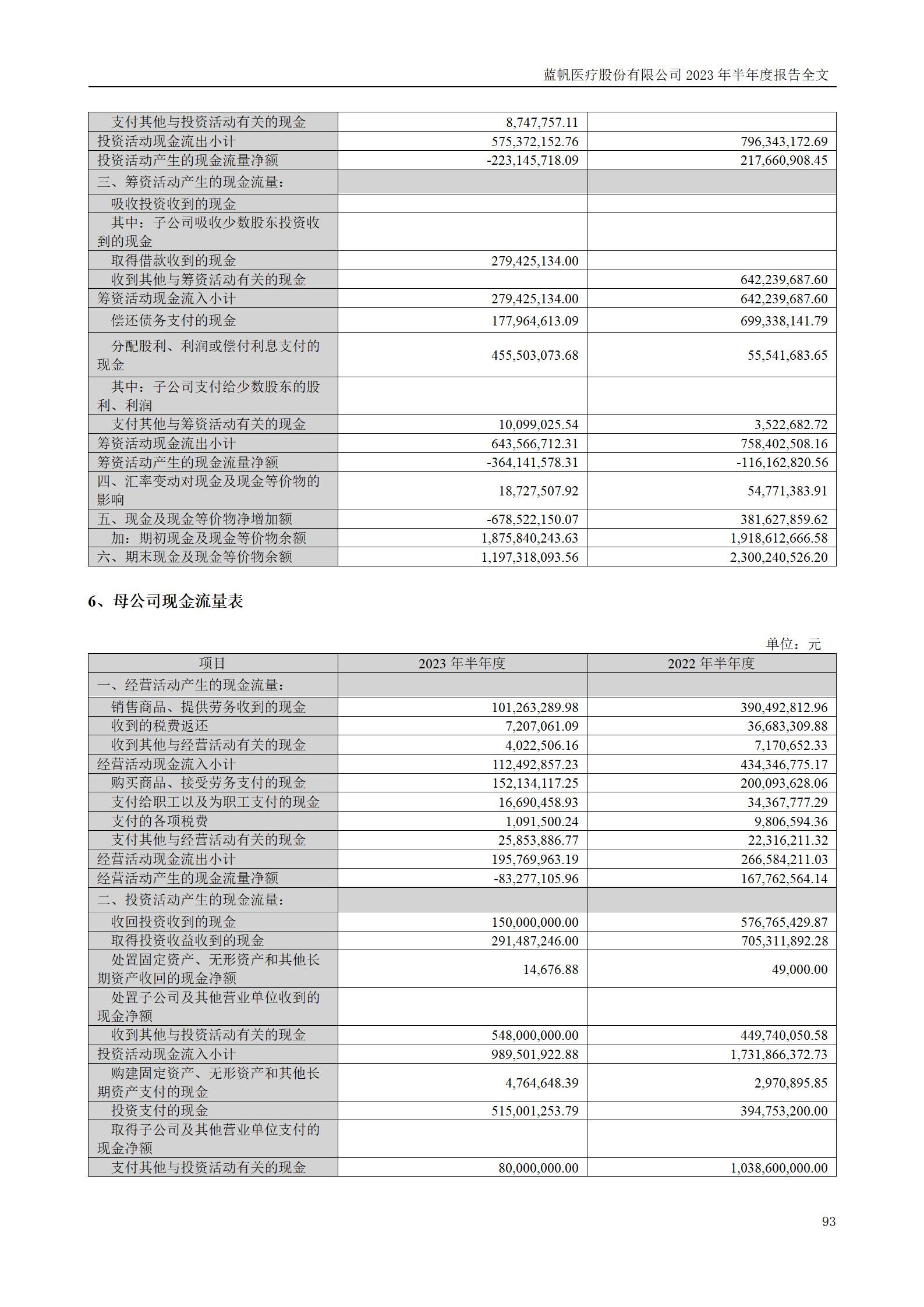 尊龙凯时股份有限公司2023年半年度报告_93