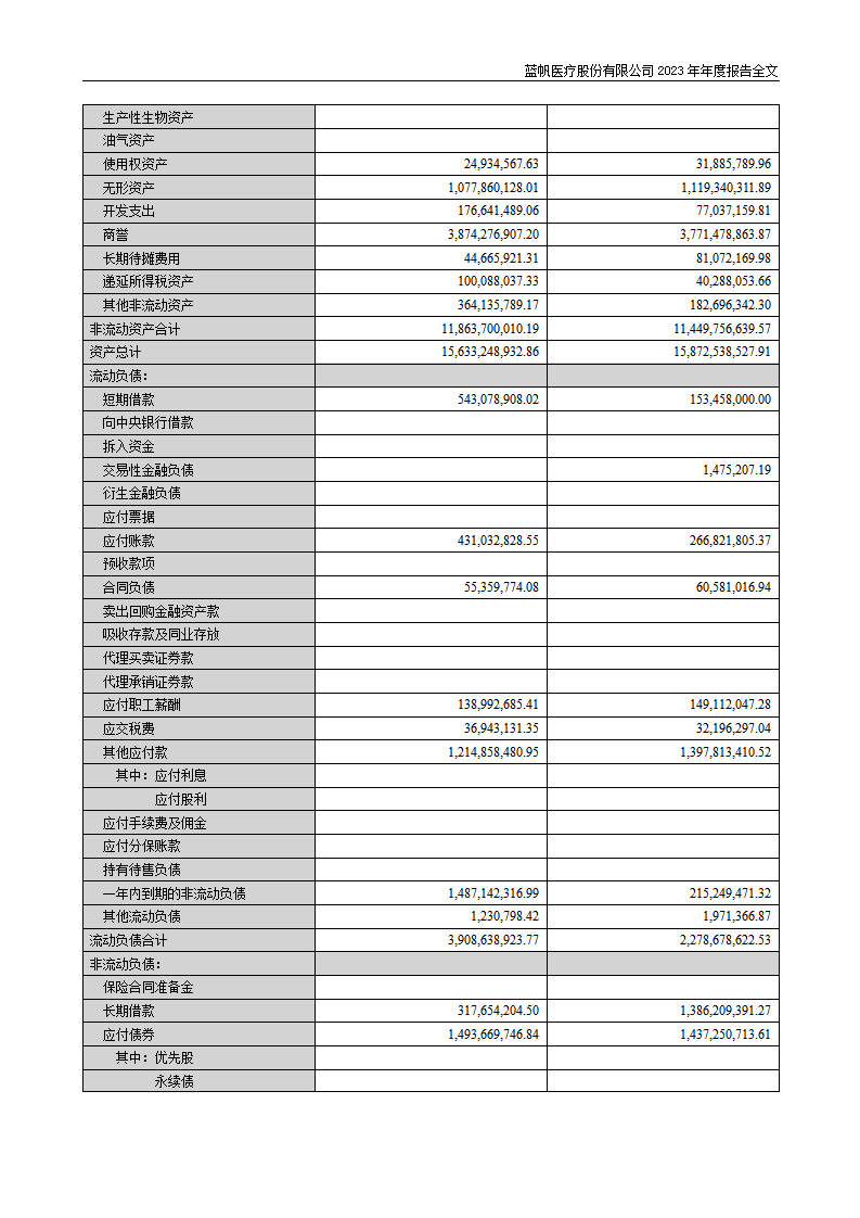 尊龙凯时股份有限公司2023年年度报告_129