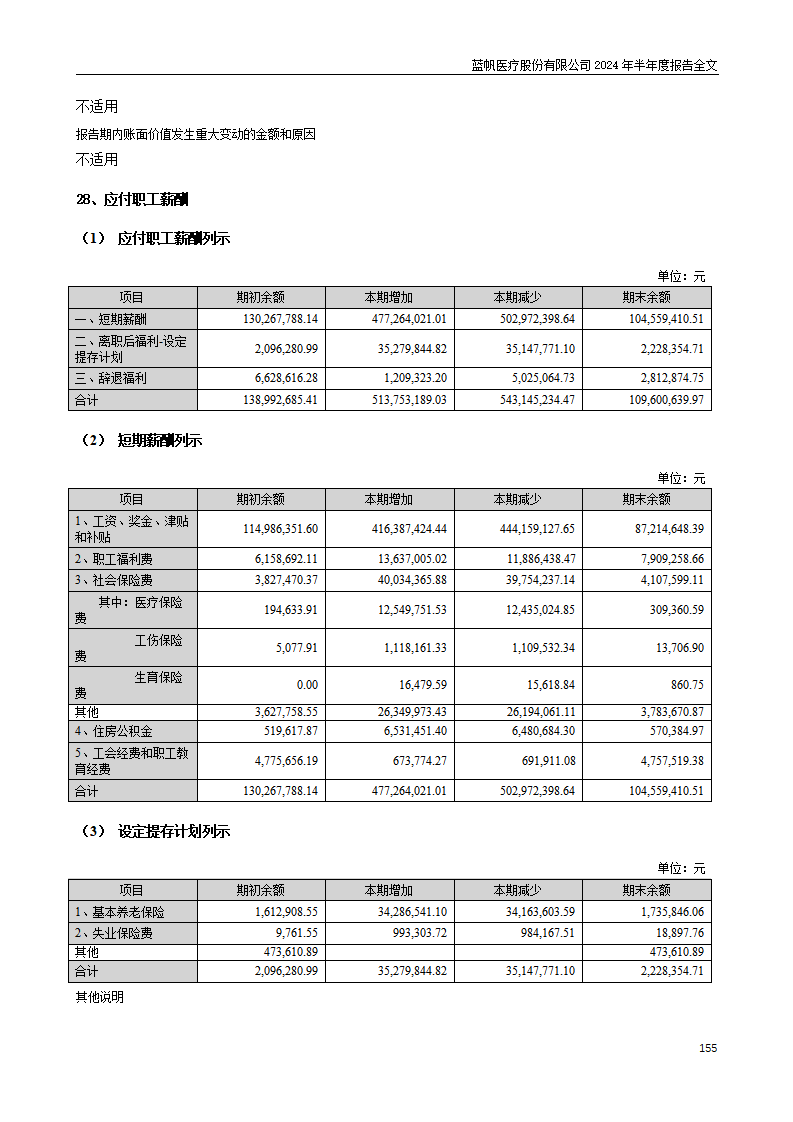 尊龙凯时股份有限公司2024年半年度报告_155