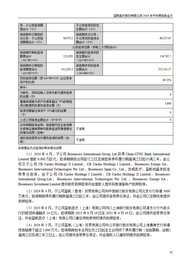 尊龙凯时股份有限公司2024年半年度报告_82